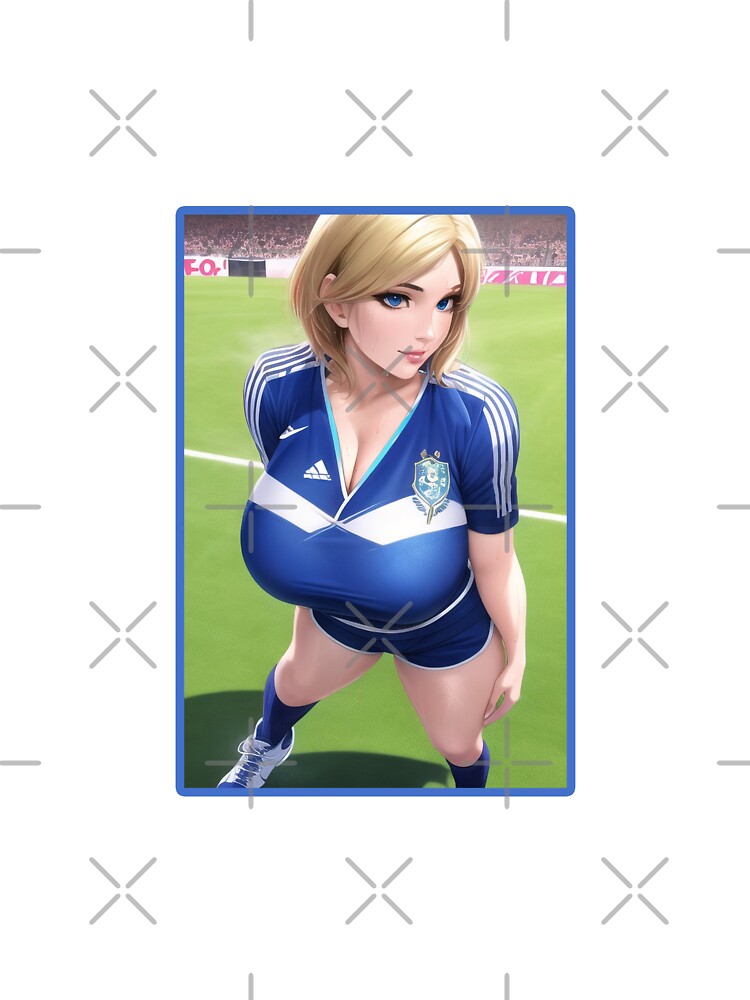 Anime Waifu Goddess Playing Football by shop4fun T-Shirts, Hoodie, Sweatshirt | BlankRebels.com (Image 3)