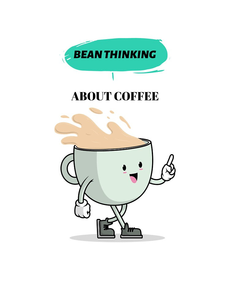 Bean Thinking About Coffee Coffee Enthusiast by PTMerchco T-Shirts, Hoodie, Sweatshirt | BlankRebels.com (Image 3)