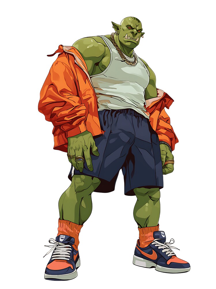 Streetwear Orc Modern Vibe by bapupa T-Shirts, Hoodie, Sweatshirt | BlankRebels.com (Image 3)