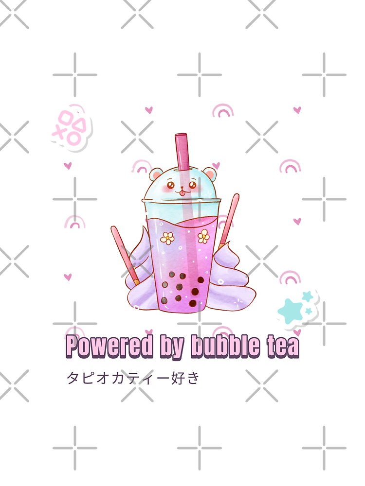 Powered by Bubble Tea by Winter--Flowers T-Shirts, Hoodie, Sweatshirt | BlankRebels.com (Image 3)