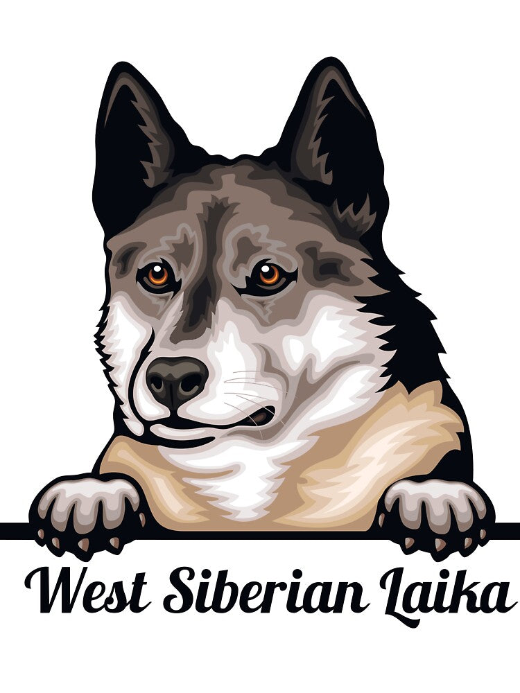 West Siberian Laika, first space dog  Soviet vintage space by Designandlove T-Shirts, Hoodie, Sweatshirt (Image 3)