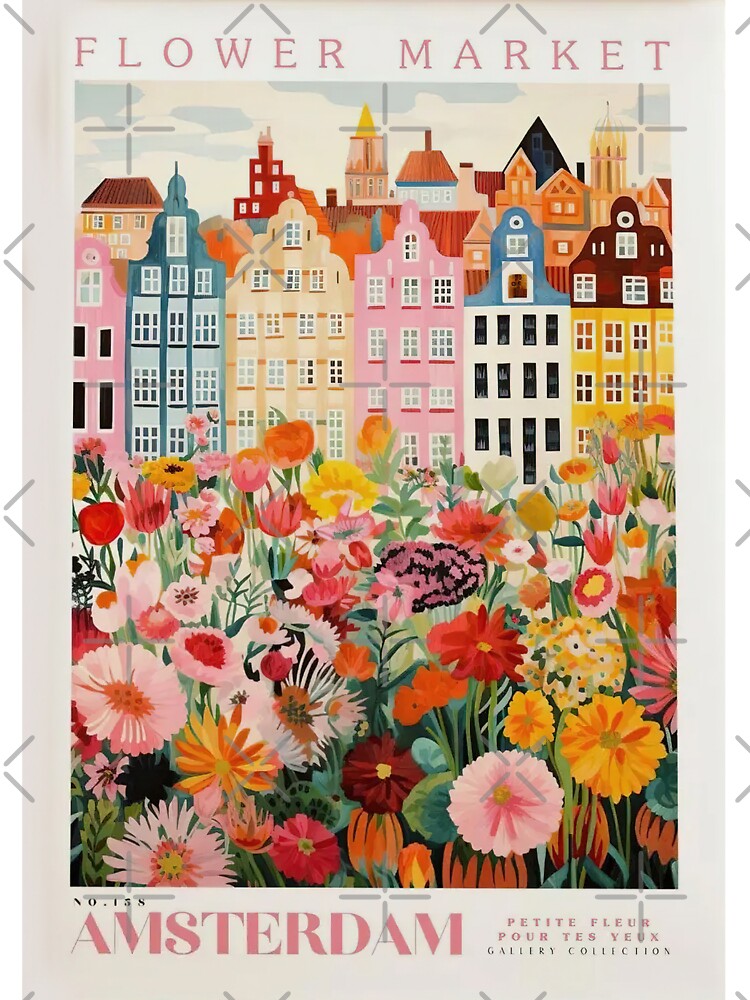 Amsterdam Flower Vintage by OnatahAlgonquin T-Shirts, Hoodie, Sweatshirt | BlankRebels.com (Image 3)