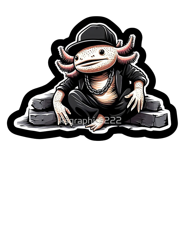 Axolotl Art #142 | Axolotl Lovers by ksgraphics222 T-Shirts, Hoodie, Sweatshirt | BlankRebels.com (Image 3)