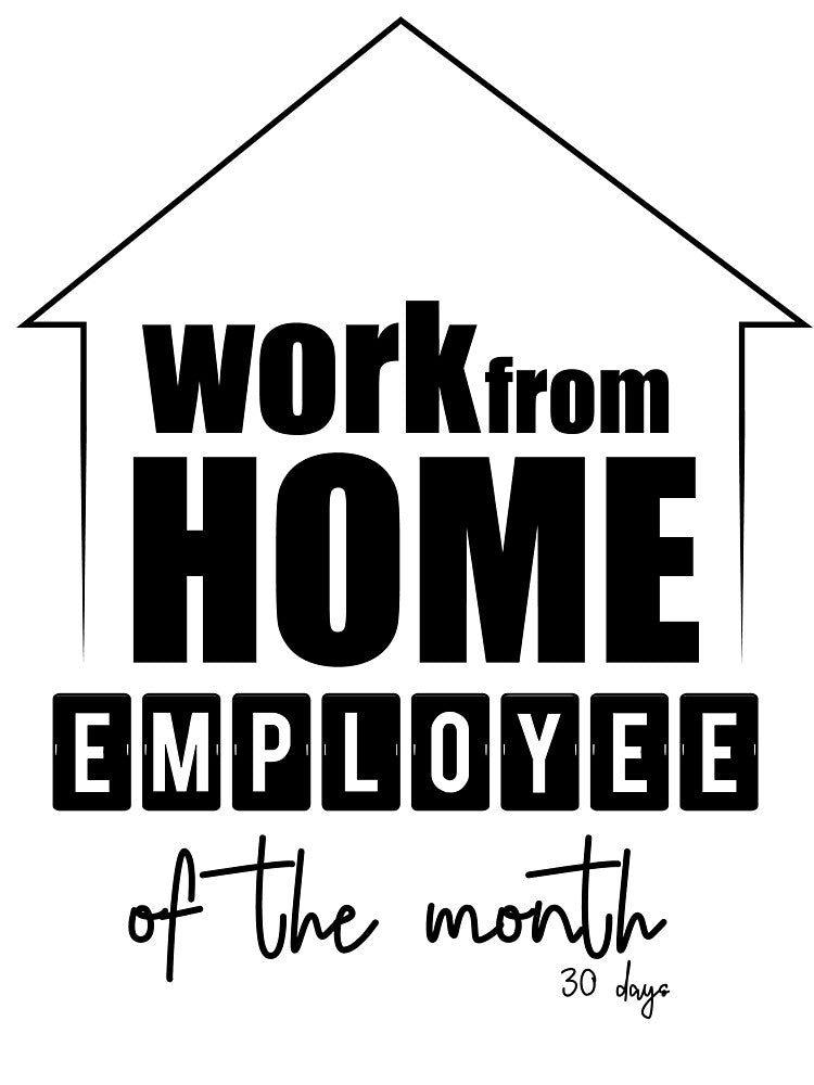 Work From Home Employee Of The Month by MedBoularouah T-Shirts, Hoodie, Sweatshirt | BlankRebels.com (Image 3)