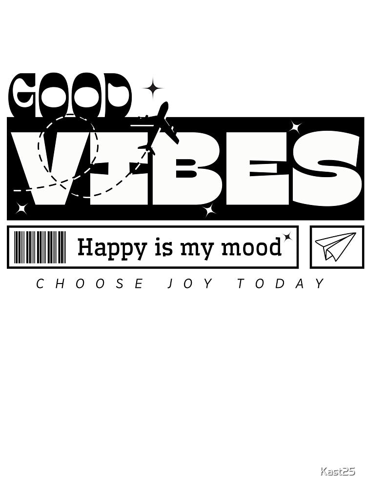 Good Vibes Typography Design with Positive Quote by Kast25 T-Shirts, Hoodie, Sweatshirt | BlankRebels.com (Image 3)