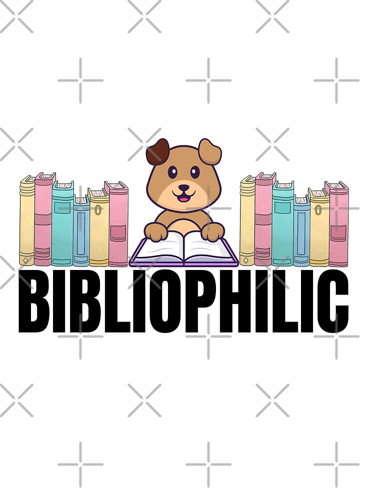 Abibliophilic Dog in Library bookish by Anchorbutterfly T-Shirts, Hoodie, Sweatshirt | BlankRebels.com (Image 3)