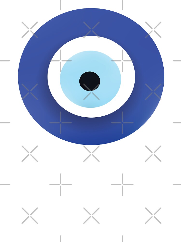 Evil Eye Artistic Blue Greek by GoodVibesWX9 T-Shirts, Hoodie, Sweatshirt | BlankRebels.com (Image 3)