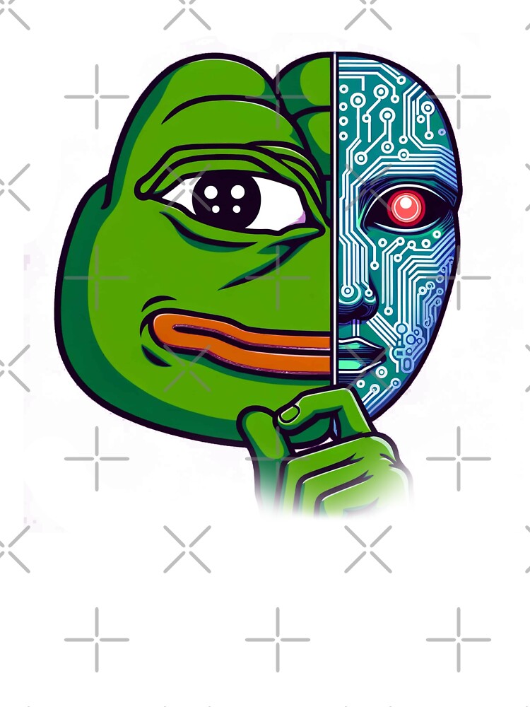 Pepe Frog AI Robot by StopAndLook T-Shirts, Hoodie, Sweatshirt | BlankRebels.com (Image 3)