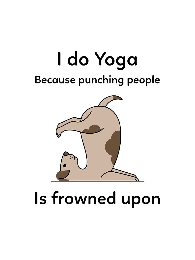 Yoga Punching Frowned Upon by FunTeeGraphics1 T-Shirts, Hoodie, Sweatshirt | BlankRebels.com (Image 3)
