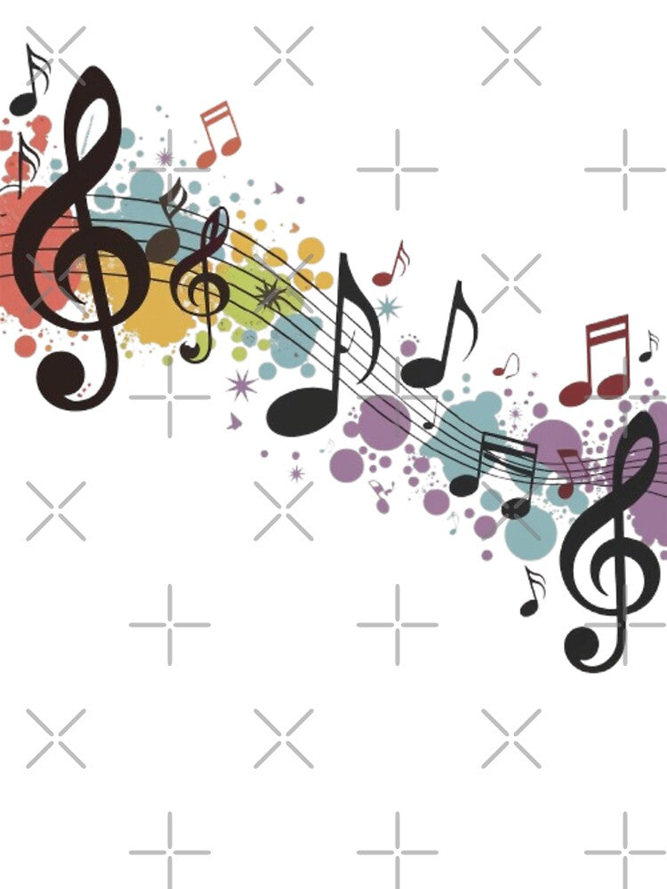 Melodic Music Notes by XquisiteFashion T-Shirts, Hoodie, Sweatshirt | BlankRebels.com (Image 3)