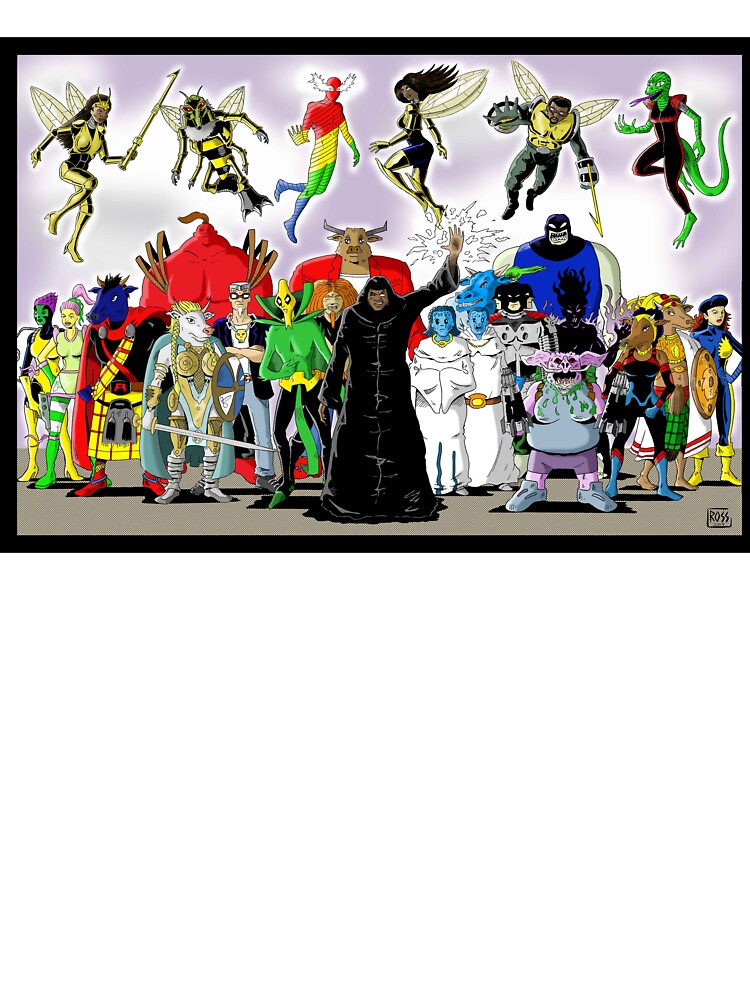 Hiro Unlimited Villains by ForceGalaxia