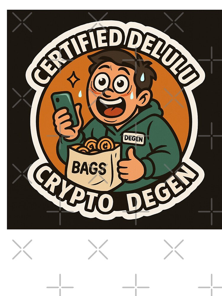 Certified Delulu Crypto Degen by DivinelyAligned8 T-Shirts, Hoodie, Sweatshirt | BlankRebels.com (Image 3)