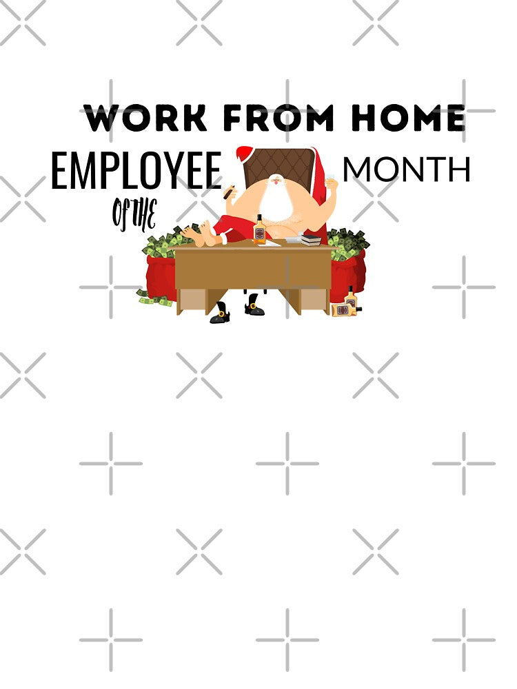 Work from Home Employee of the Month Christmas by ImperialBaron T-Shirts, Hoodie, Sweatshirt | BlankRebels.com (Image 3)