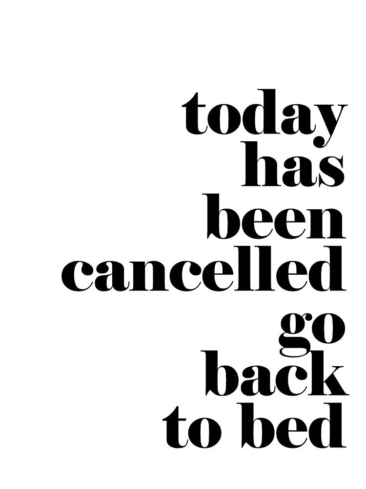 Today has been cancelled go back to bed by adiosmillet T-Shirts, Hoodie, Sweatshirt | BlankRebels.com (Image 3)