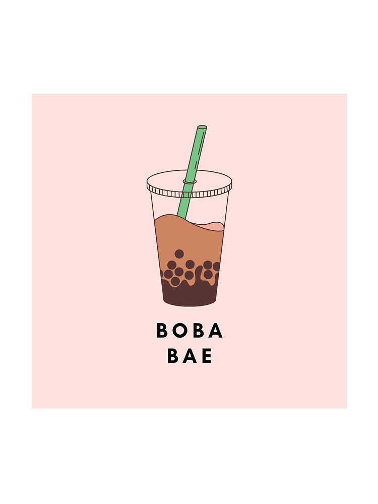Boba Bae Milk Tea Bubble Tea by greenteakitty T-Shirts, Hoodie, Sweatshirt | BlankRebels.com (Image 3)