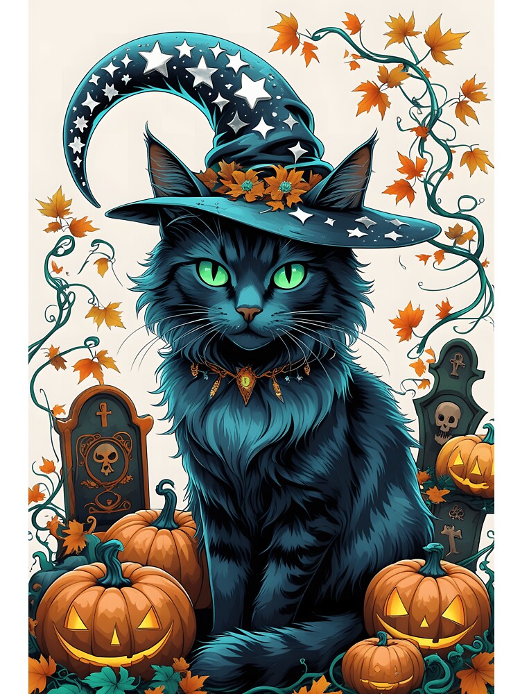 Mystic Cat Calendar with Occult Themes by Noir & Co. T-Shirts, Hoodie, Sweatshirt | BlankRebels.com (Image 3)