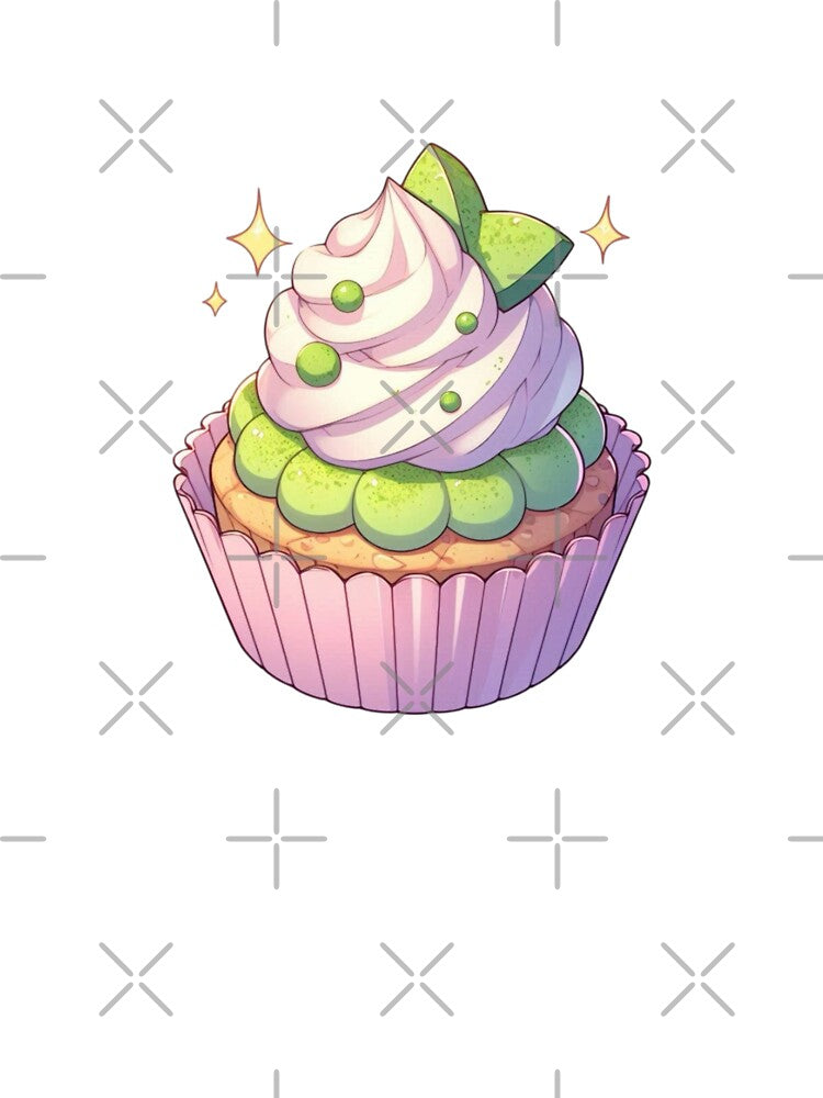 Kawaii Matcha Dessert – Cute Japanese Anime Manga Style Sweets by Sugar Wisdom T-Shirts, Hoodie, Sweatshirt (Image 3)