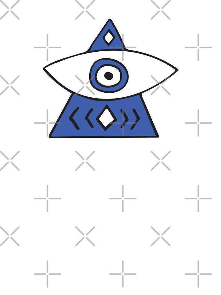 Blue Evil Eye "Karma" by Mystikaa T-Shirts, Hoodie, Sweatshirt | BlankRebels.com (Image 3)