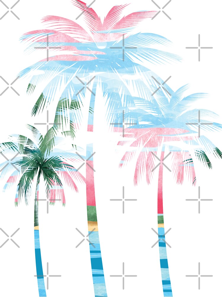 3 Palms by Unaiza Khalid T-Shirts, Hoodie, Sweatshirt | BlankRebels.com (Image 3)