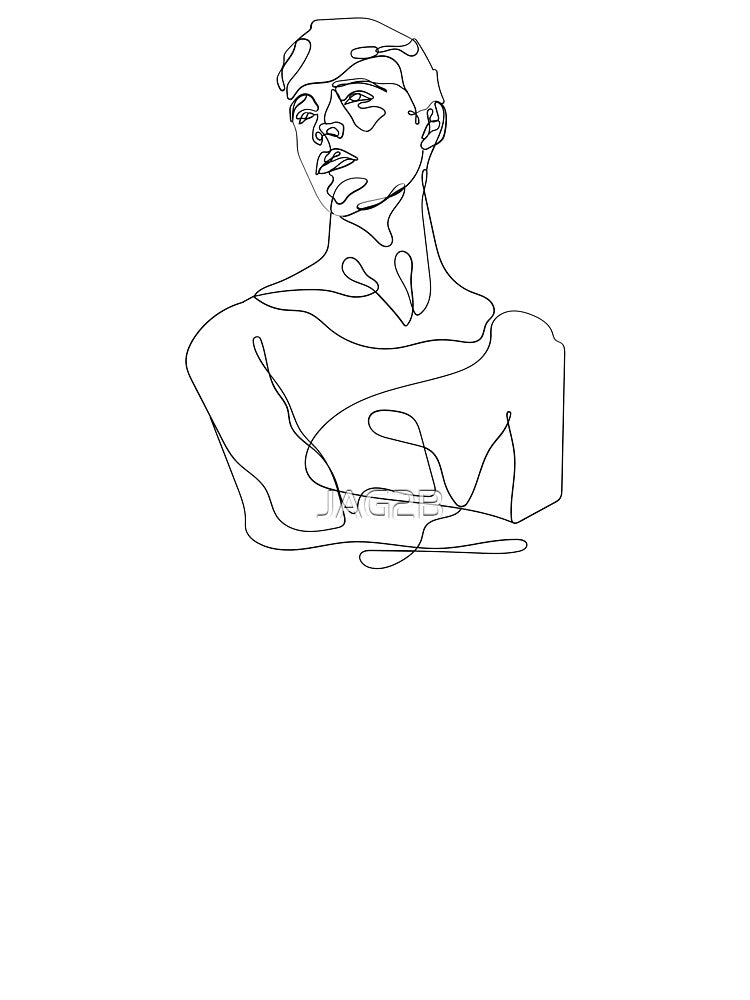 Minimalist Men Sketch by JAG2B