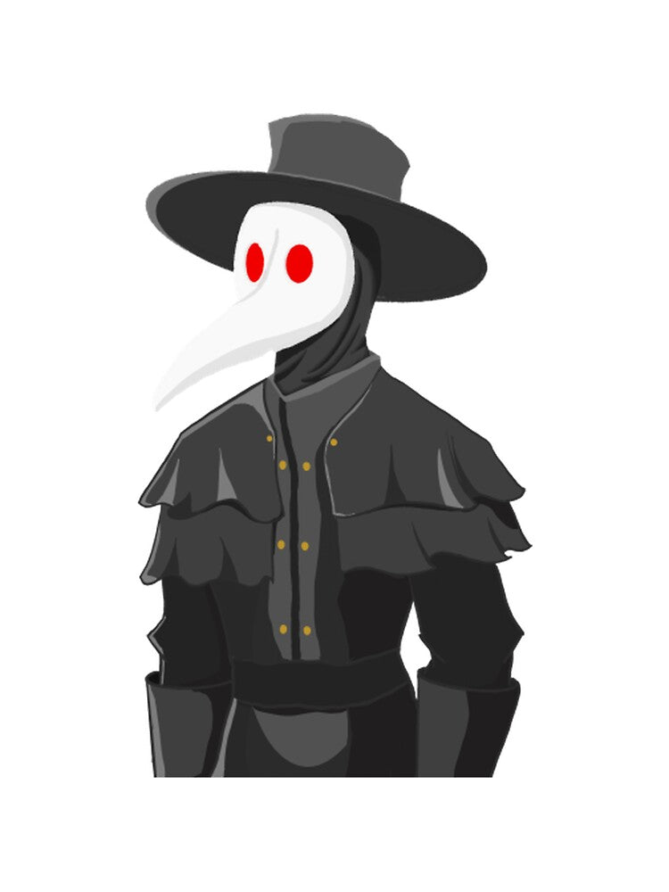 The Crimson Gaze Modern Plague Doctor by Poogu T-Shirts, Hoodie, Sweatshirt | BlankRebels.com (Image 3)