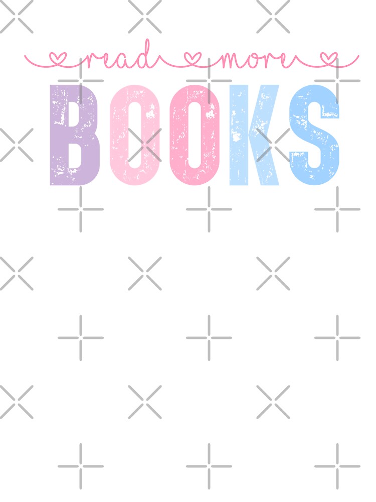 Book Lover Shirt – Read More Books | Cute Pastel Reading Design by Frida-Kreativ Hoodie, Sweatshirt (Image 3)