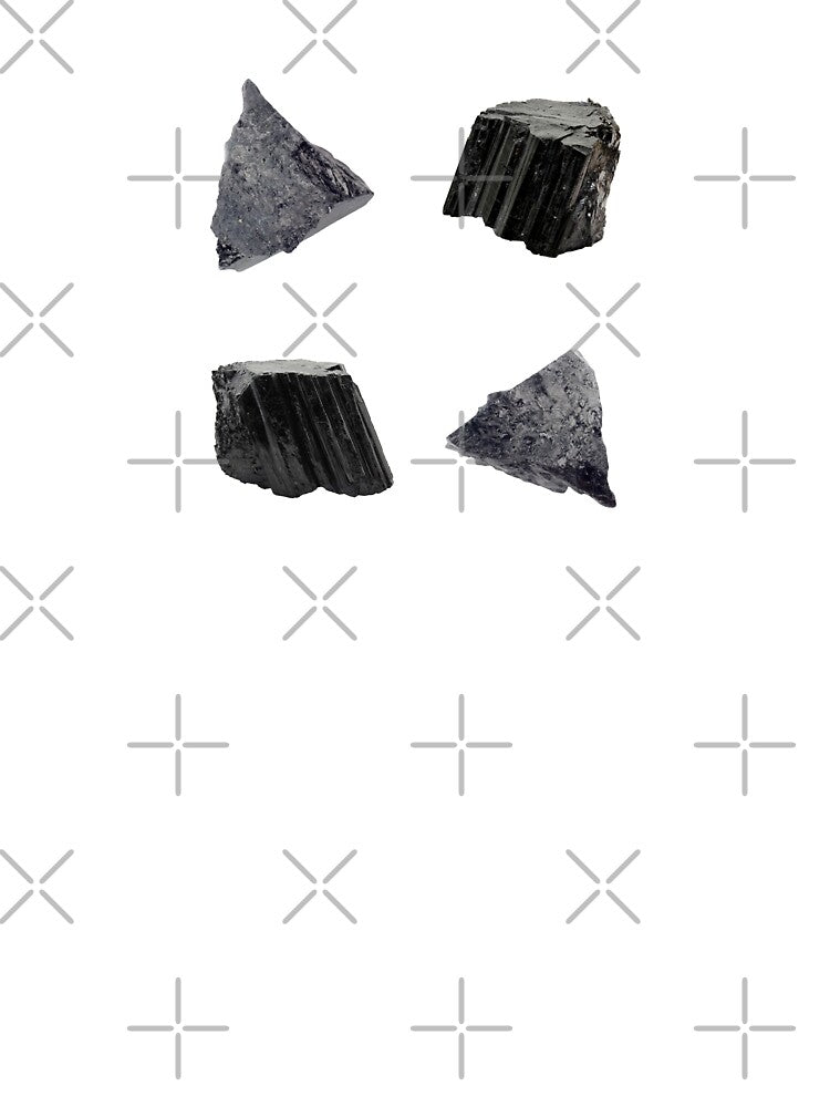 Black Tourmaline Crystal by mooneko T-Shirts, Hoodie, Sweatshirt | BlankRebels.com (Image 3)