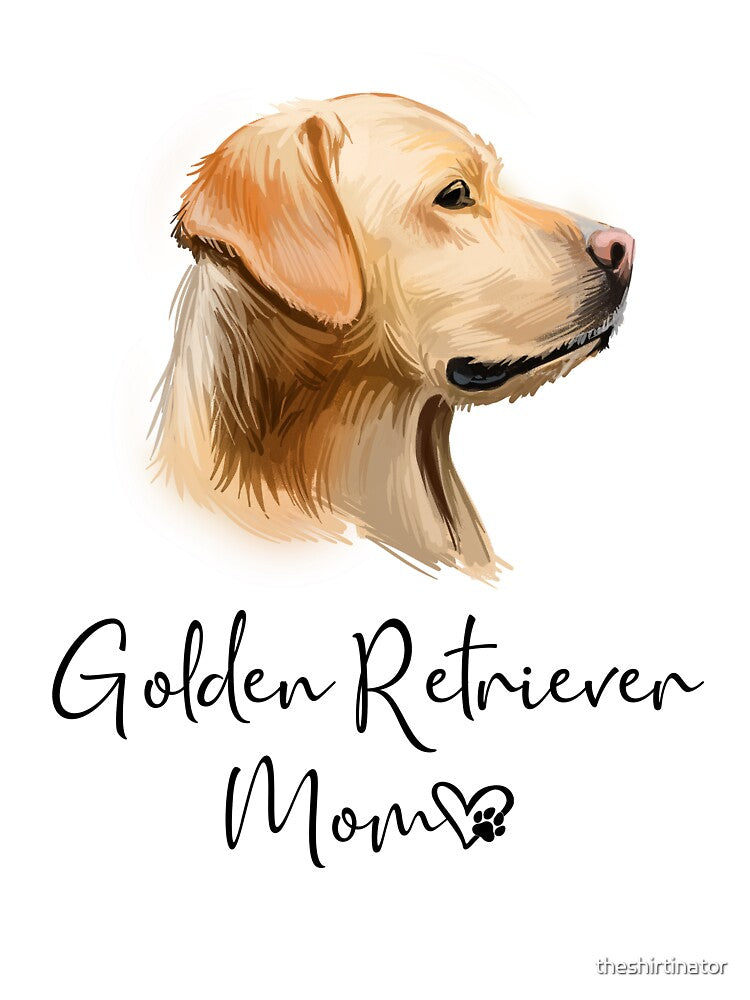 GOLDEN RETRIEVER Mom Dog Mother Mother's Day Gift by theshirtinator T-Shirts, Hoodie, Sweatshirt | BlankRebels.com (Image 3)