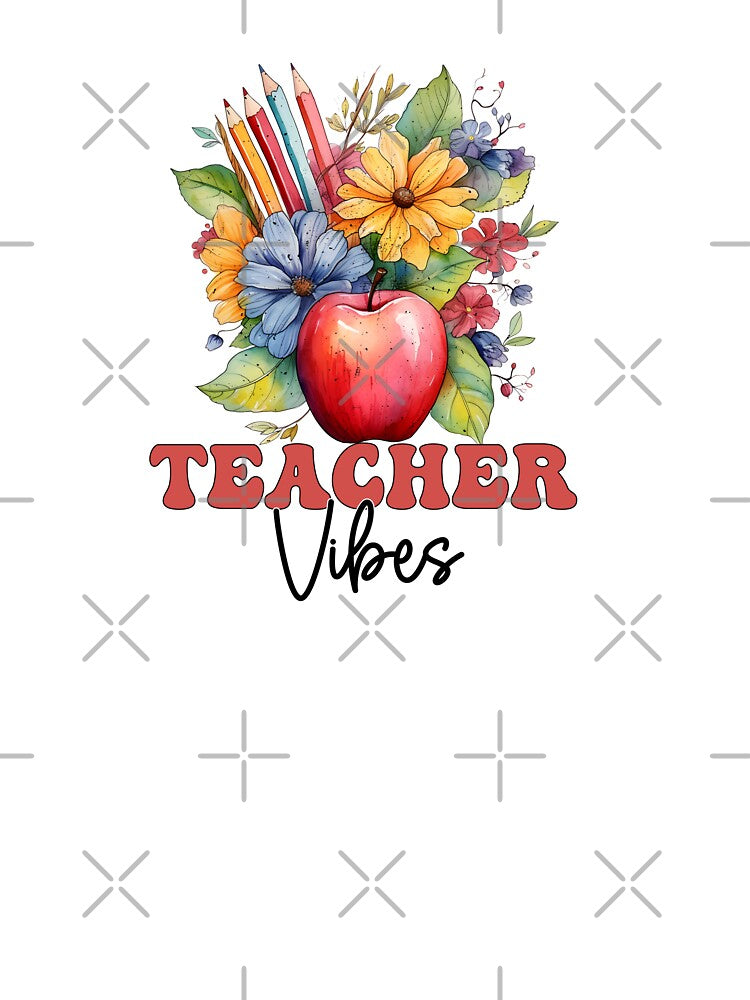 Retro Teacher Vibes by HappyLifeCreate T-Shirts, Hoodie, Sweatshirt | BlankRebels.com (Image 3)
