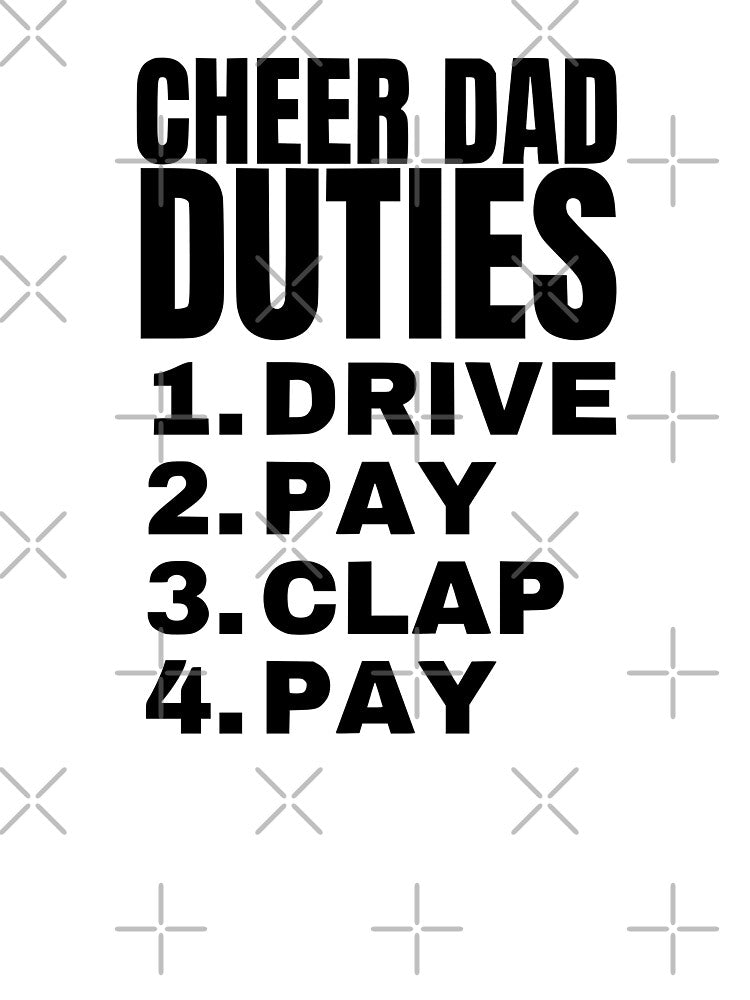 Cheer Dad Duties by FloraliteCo T-Shirts, Hoodie, Sweatshirt | BlankRebels.com (Image 3)
