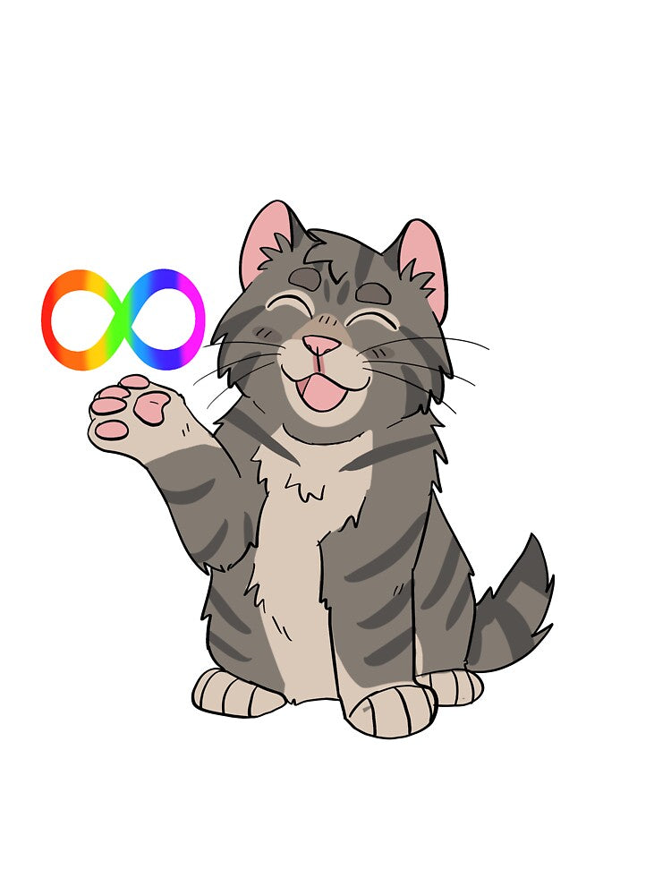 Autism kitten gray tabby by paintedpaw-cat