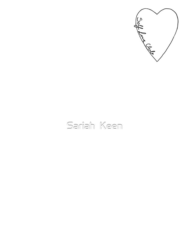 Self love club by Sariah  Keen T-Shirts, Hoodie, Sweatshirt | BlankRebels.com (Image 3)