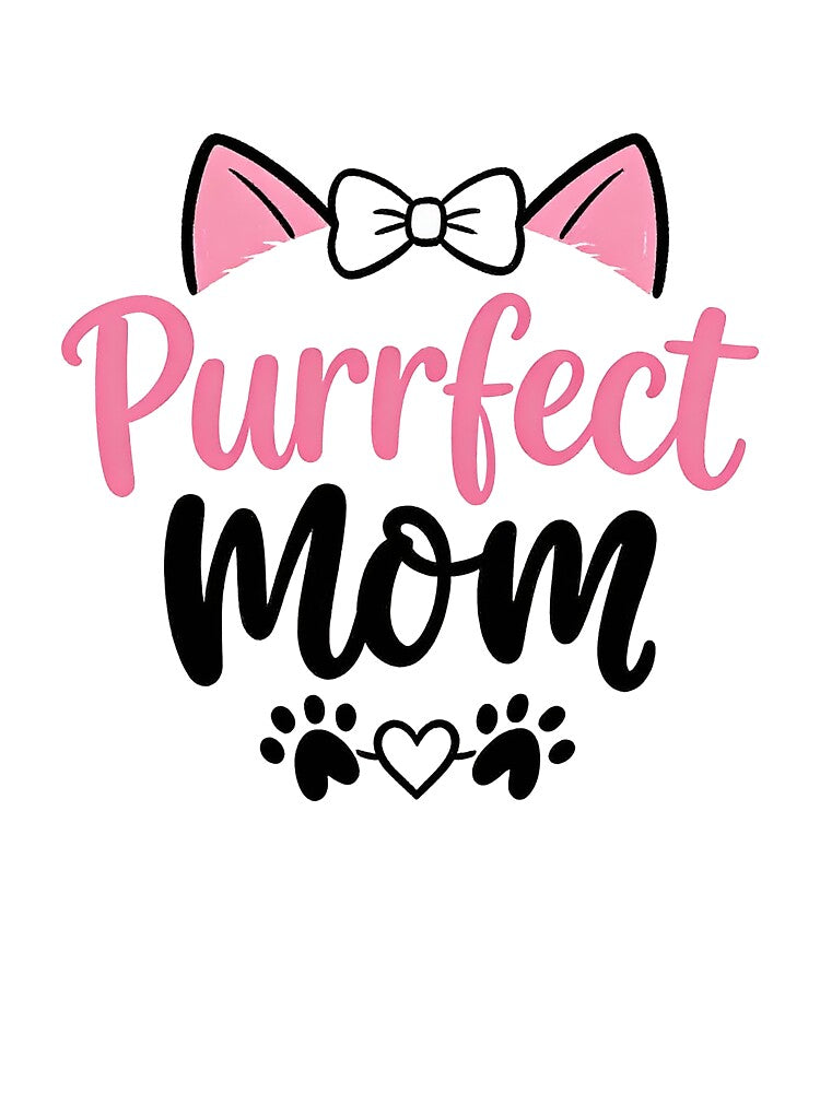 Purrfect Mom Cute Cat Lover Gift by truongloc246 T-Shirts, Hoodie, Sweatshirt | BlankRebels.com (Image 3)