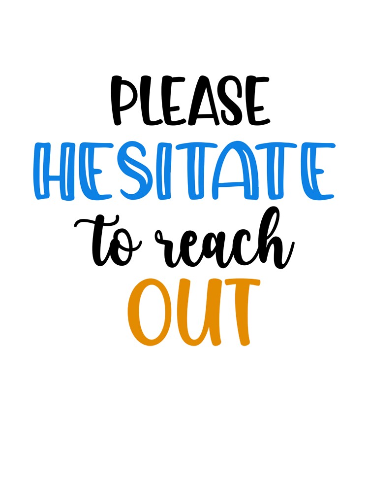 Please Hesitate to Reach Out – Funny Sarcastic Quote by SnarkyAndCo T-Shirts, Hoodie, Sweatshirt | BlankRebels.com (Image 3)