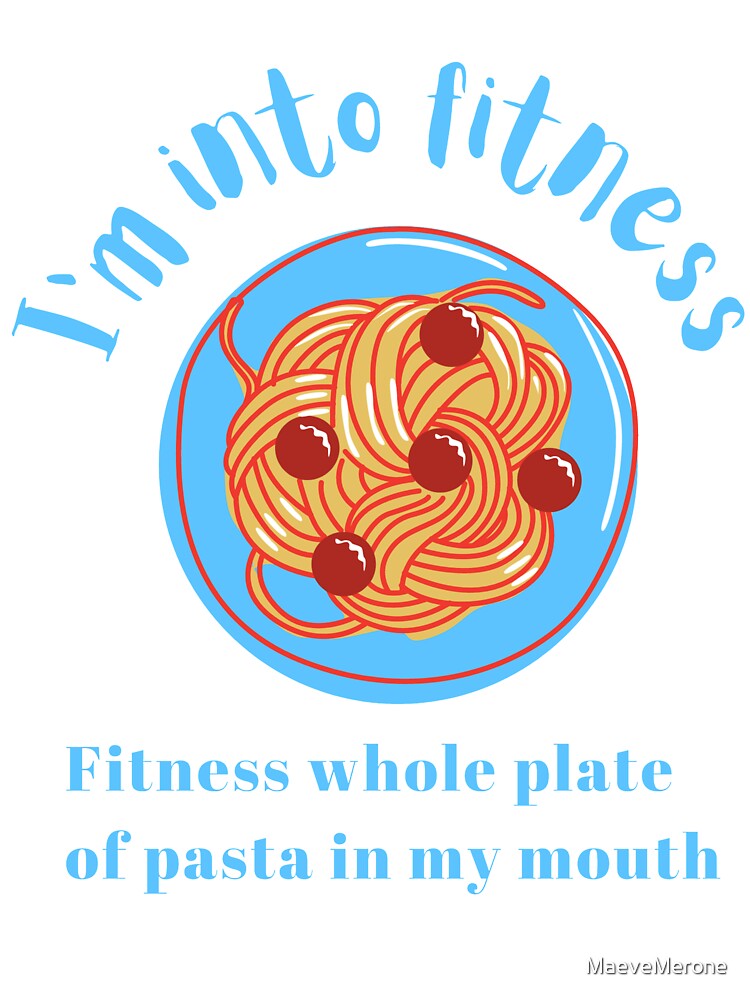 Funny Pasta Design by DesignsbyMaeve