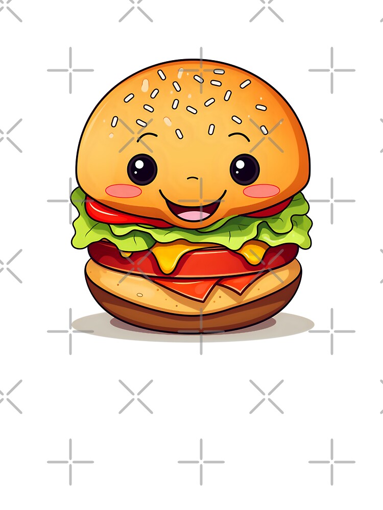 Anime burgers by DerSenat T-Shirts, Hoodie, Sweatshirt | BlankRebels.com (Image 3)