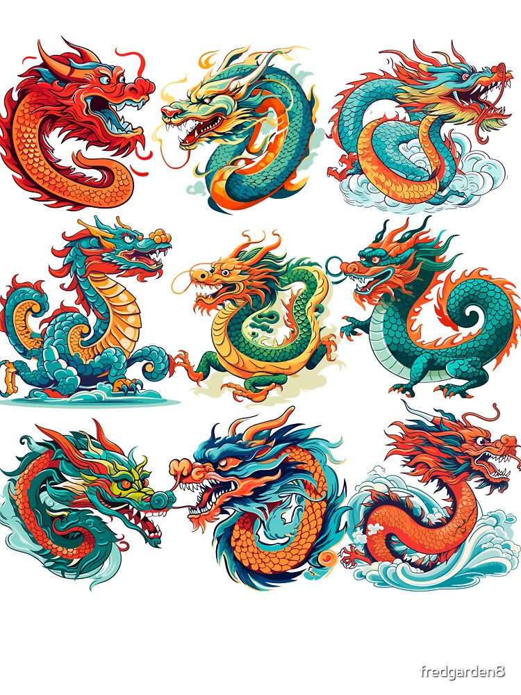 Year Of The Dragon 2024.   Number 9 by fredgarden8 T-Shirts, Hoodie, Sweatshirt | BlankRebels.com (Image 3)