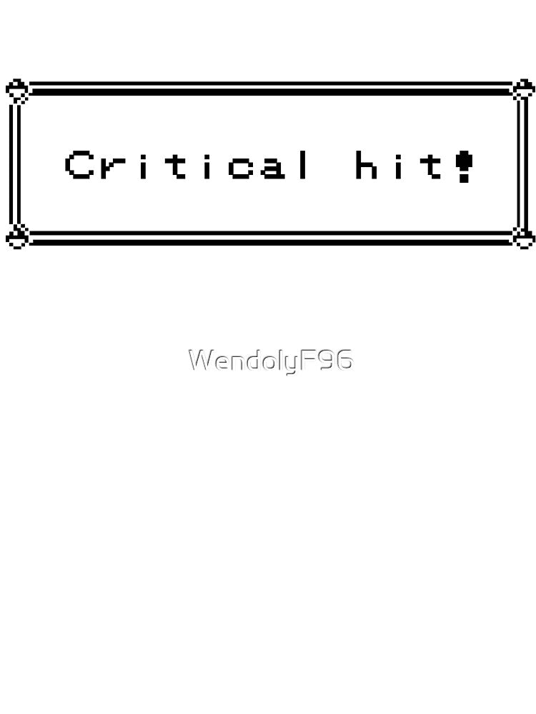 Critical hit! by WendolyF96 T-Shirts, Hoodie, Sweatshirt | BlankRebels.com (Image 3)