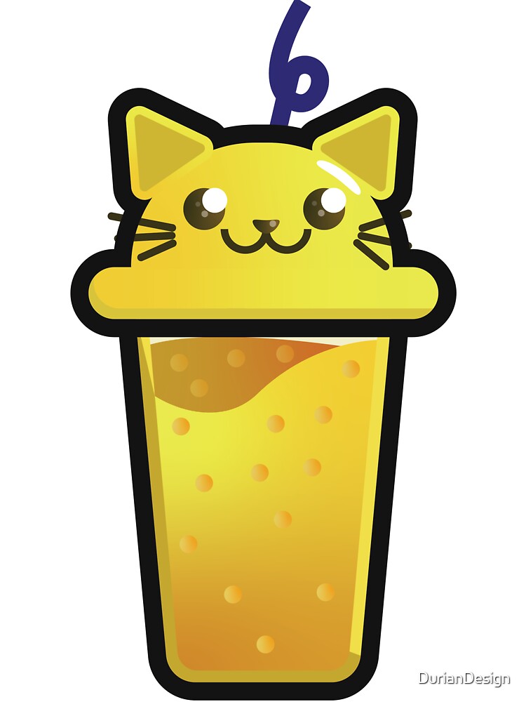 Cute Boba Lemon Cat Kawaii by DurianDesign T-Shirts, Hoodie, Sweatshirt | BlankRebels.com (Image 3)