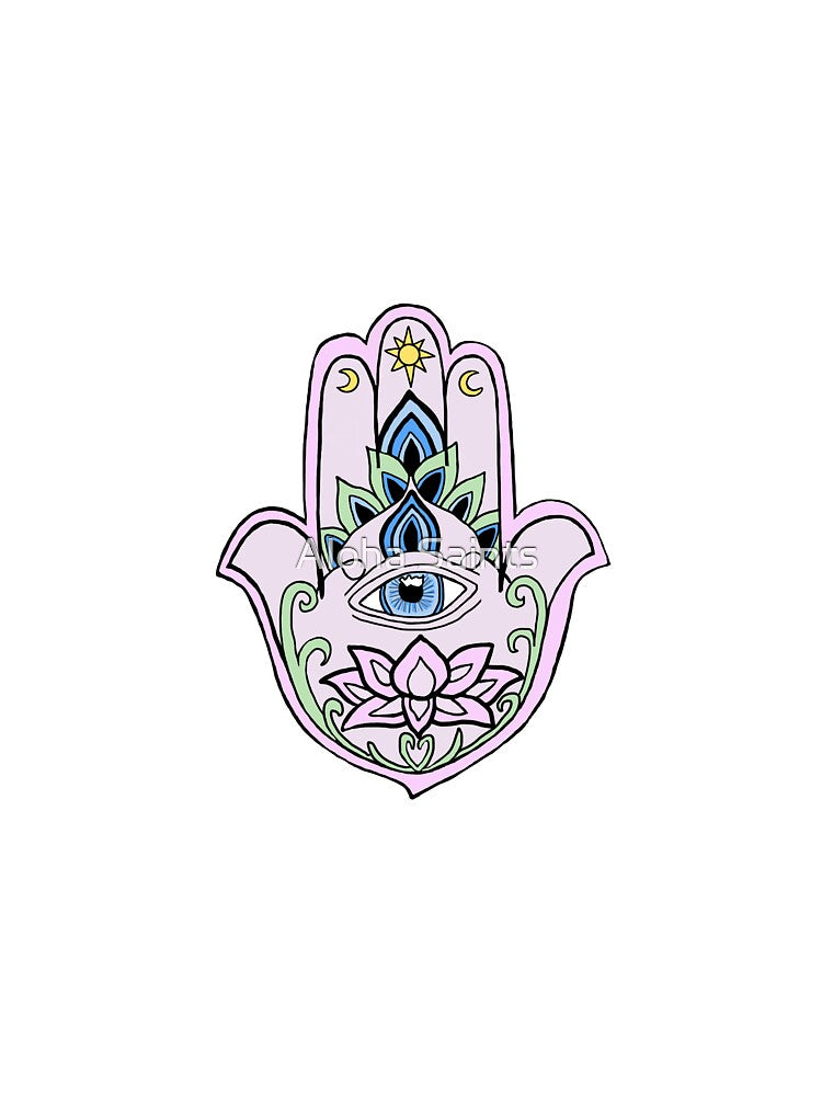 Hamsa hand evil eye protection by Aloha Saints T-Shirts, Hoodie, Sweatshirt | BlankRebels.com (Image 3)