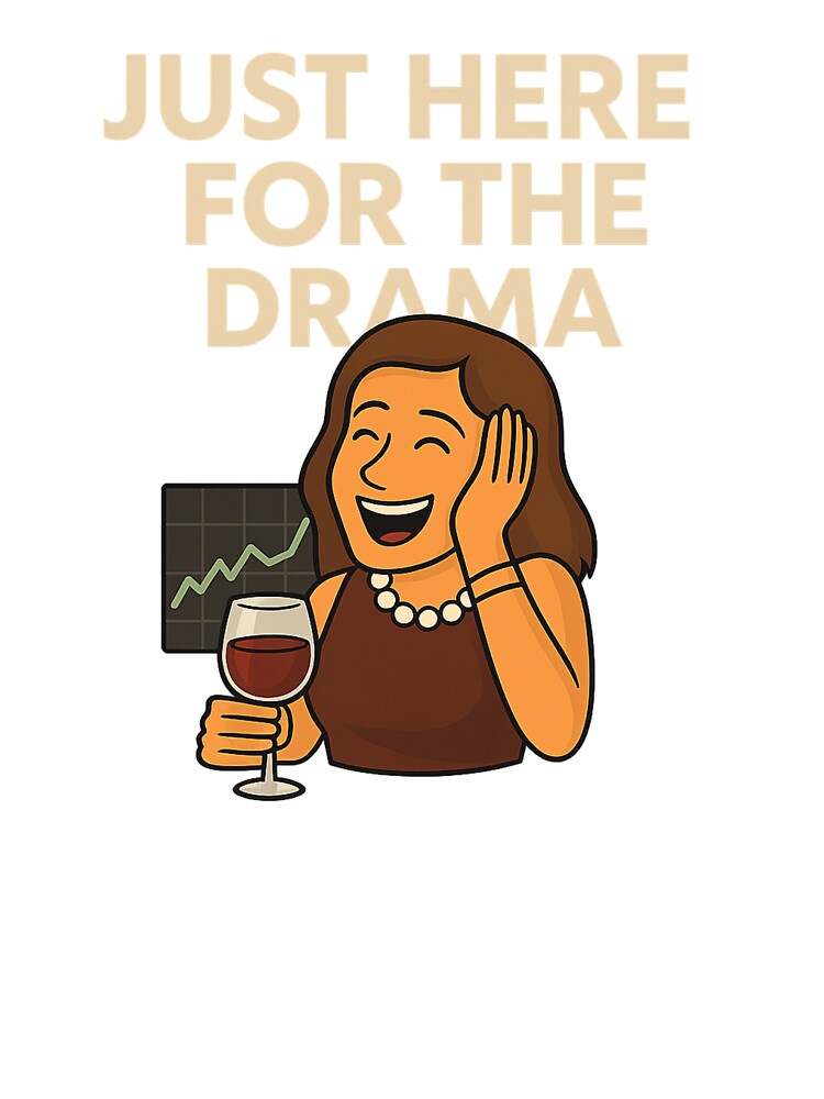 Just Here For The Drama by CheatGuiltWear T-Shirts, Hoodie, Sweatshirt | BlankRebels.com (Image 3)