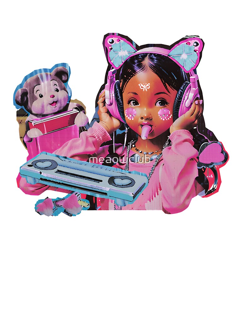 Butterfly Beats Girl by meaowclub T-Shirts, Hoodie, Sweatshirt | BlankRebels.com (Image 3)