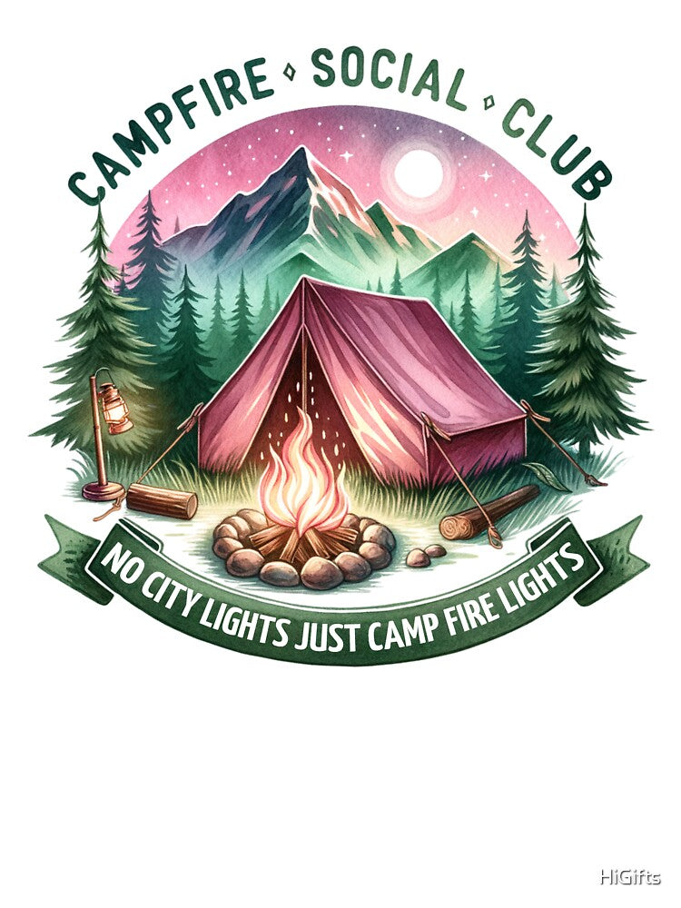 Campfire Social Club Camping by HiGifts T-Shirts, Hoodie, Sweatshirt | BlankRebels.com (Image 3)