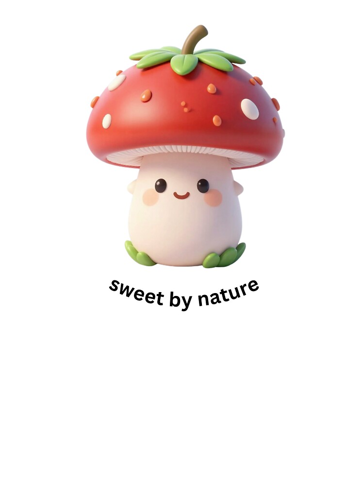 Cute Cottagecore Mushroom – “Sweet by Nature” by AnburDesigns T-Shirts, Hoodie, Sweatshirt | BlankRebels.com (Image 3)