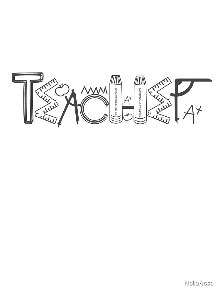 teacher by NellaRosa T-Shirts, Hoodie, Sweatshirt | BlankRebels.com (Image 3)