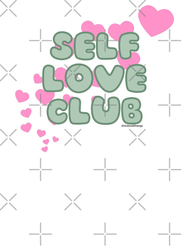 Self Love Club. v5 | lilsboobthangs by lilsboobthangs T-Shirts, Hoodie, Sweatshirt | BlankRebels.com (Image 3)