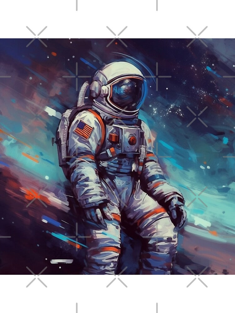astronaut painting by Rafael-Wong T-Shirts, Hoodie, Sweatshirt | BlankRebels.com (Image 3)