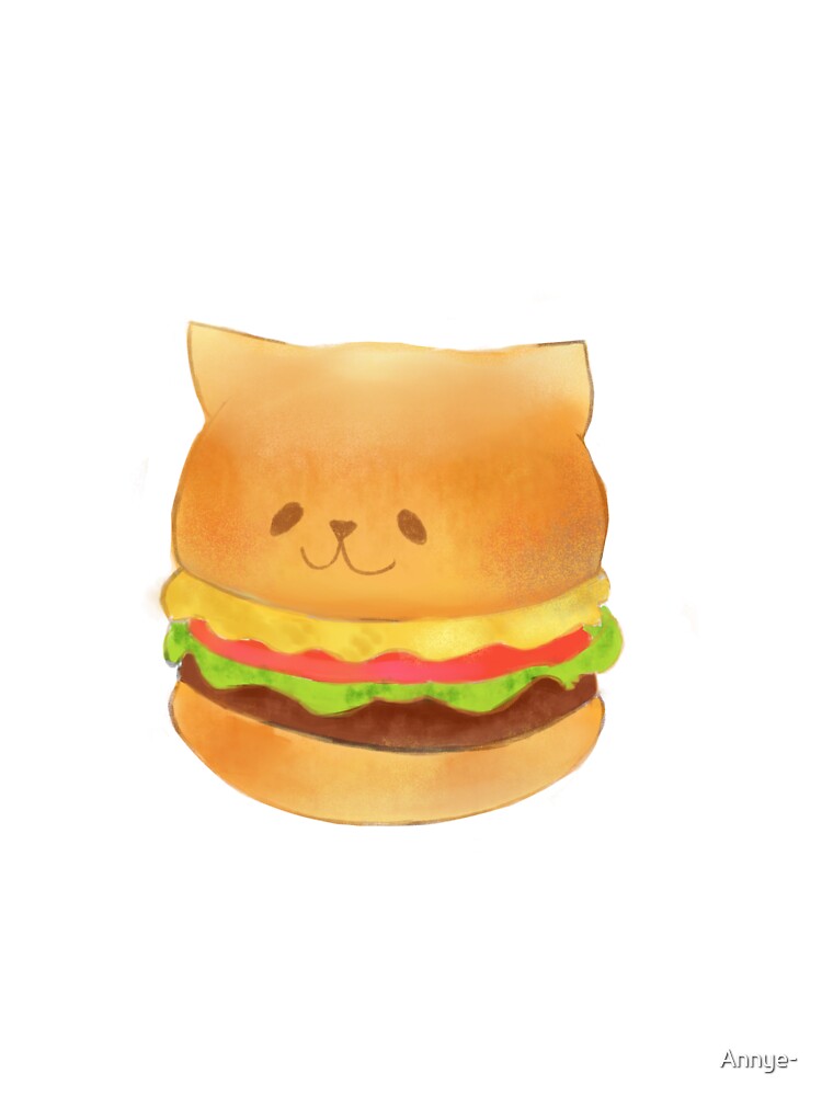 Cat burguer by Annye- T-Shirts, Hoodie, Sweatshirt | BlankRebels.com (Image 3)
