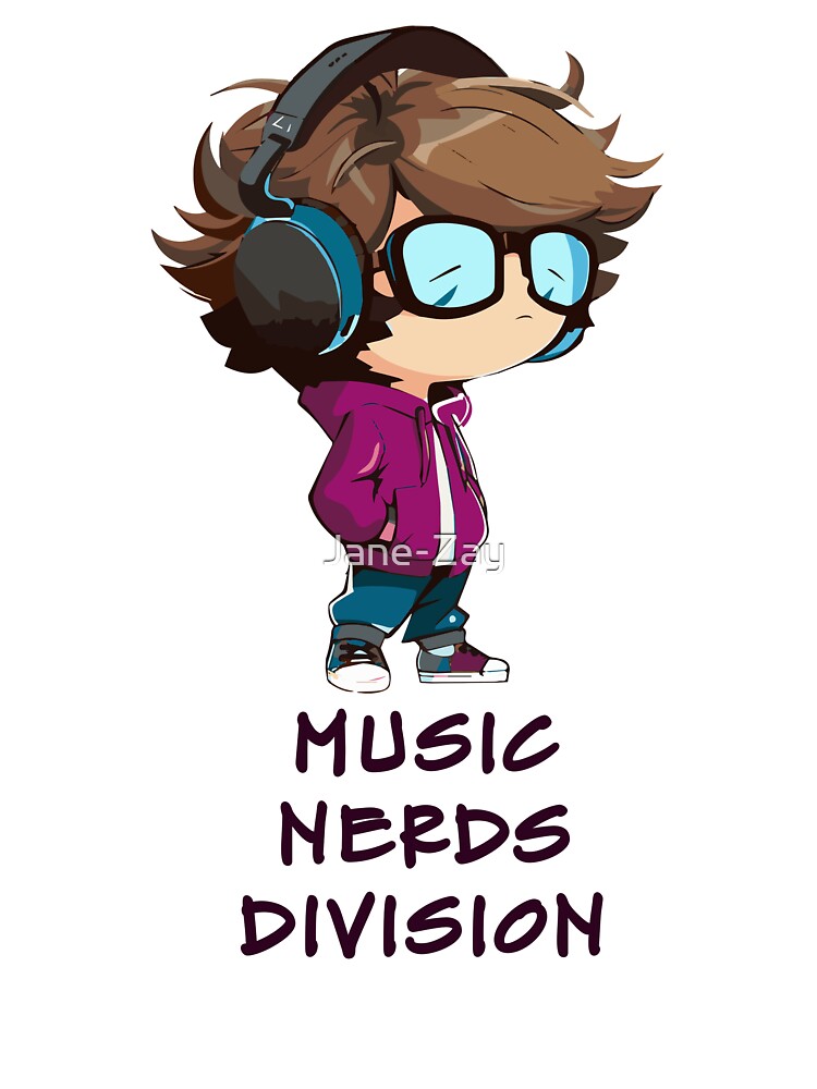 Music Nerds Division by Jane-Zay T-Shirts, Hoodie, Sweatshirt | BlankRebels.com (Image 3)