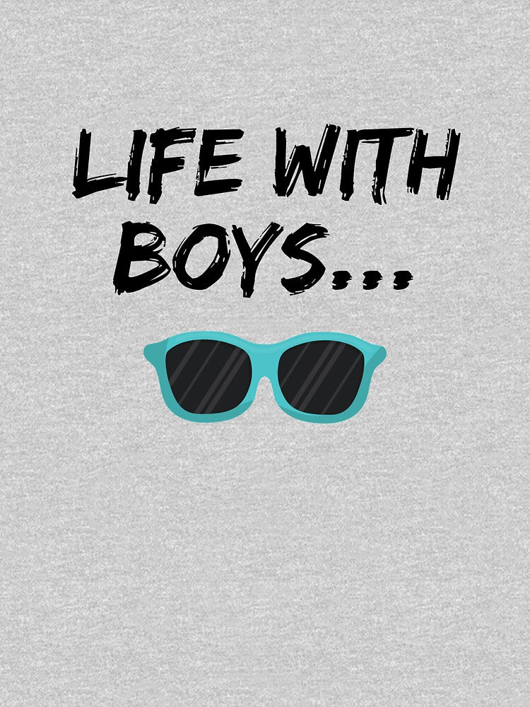 Life with boys by Colette B T-Shirts, Hoodie, Sweatshirt | BlankRebels.com (Image 2)